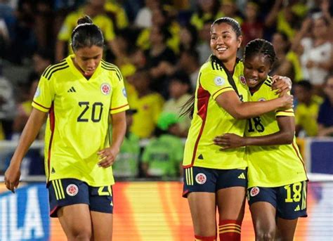 horario partido colombia femenino hoy